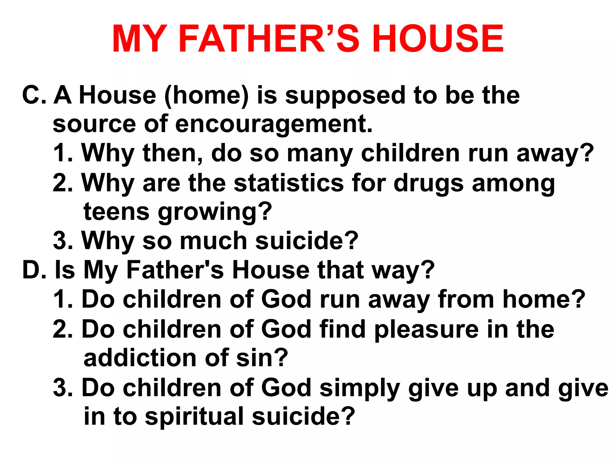 my father's house | PPTX