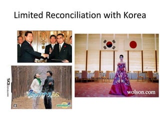 Limited Reconciliation with Korea
 