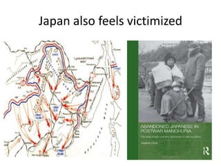 Japan also feels victimized
 