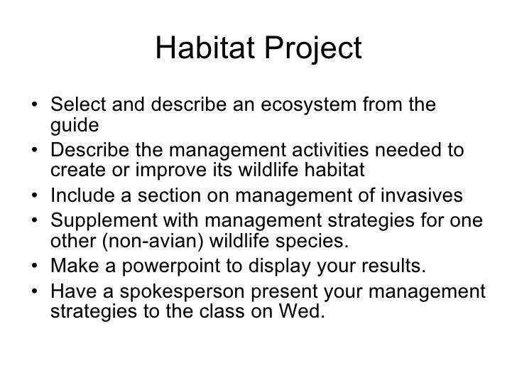 Habitat Fragmentation