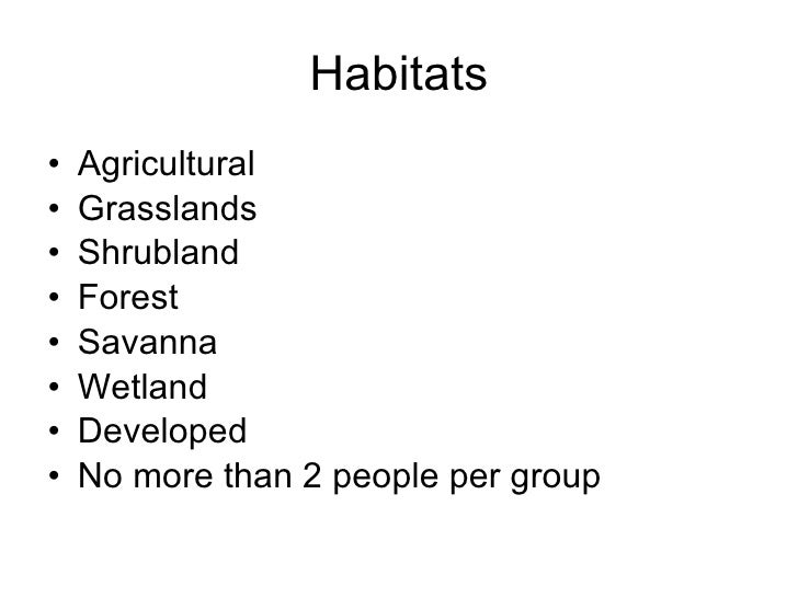 Habitat Fragmentation