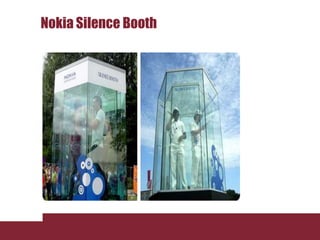 L’arredo Nokia Silence Booth
      Nokia Silence Booth
     urbano come media:
     Nokia Silence Booth
 
