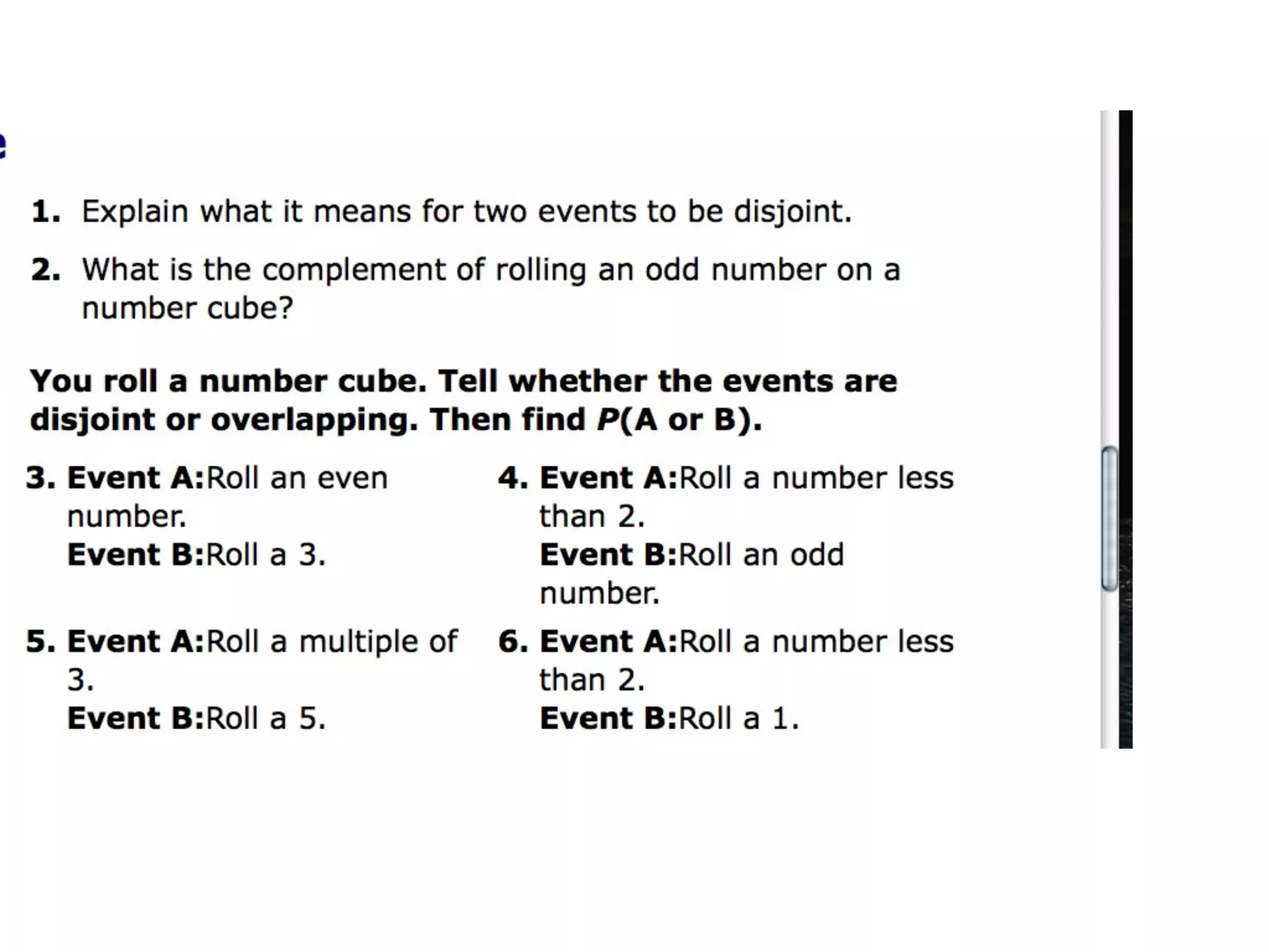 11.8 probabilities of disjoint and overlapping events wiki