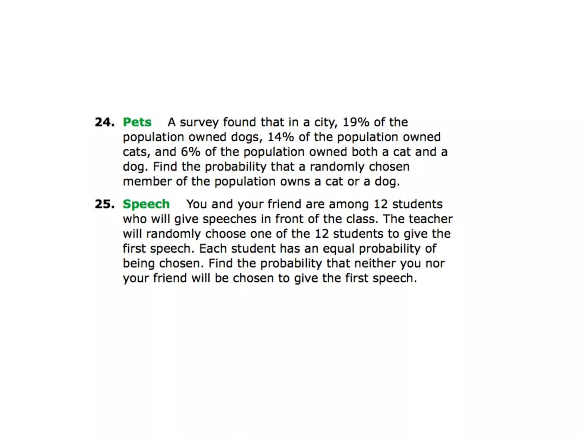11.8 probabilities of disjoint and overlapping events wiki