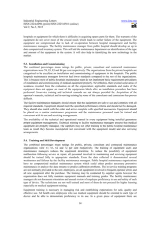 11.[9 19]maintenance management of medical equipment in hospitals | PDF