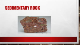 SEDIMENTARY ROCK
 