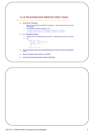 11 abstract data types | PDF