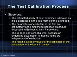 Irt Testing 11 adaptive testing-irt | PPTX