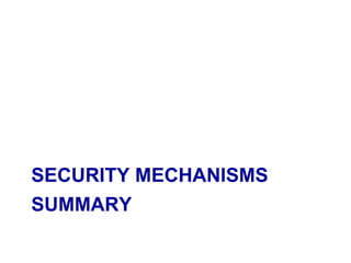 11 application security fundamentals - part 2 - security mechanisms ...