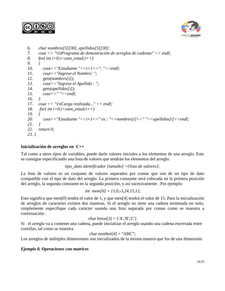 11 arreglos-multidimensionales | PDF