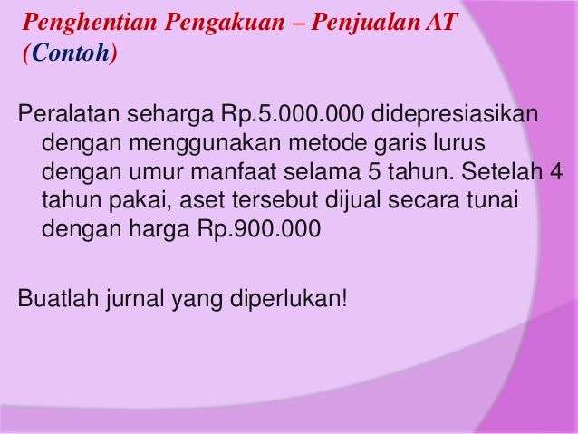 Aset tetap & properti investasi