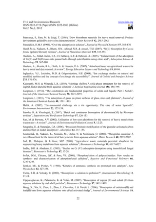 11.biosorption of heavy metals from aqueous solutions using water ...