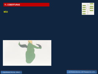 11. COBERTURAS


 MÃO




Jorge Almeida, Prof. Adj. - ESALD   UC Primeiros Socorros – CET Protecção Civil - 2012
 