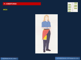 11. COBERTURAS


 ANCA




Jorge Almeida, Prof. Adj. - ESALD   UC Primeiros Socorros – CET Protecção Civil - 2012
 
