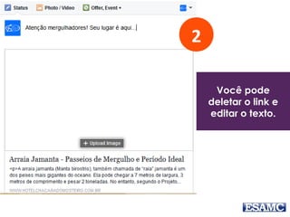 2
Você pode
deletar o link e
editar o texto.
 