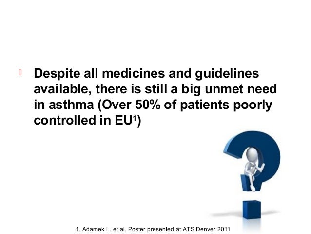 unmet needs in asthma