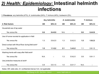 Designing and implementing an integrative research project: Lessons learned from a case study in Vietnam