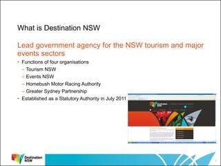 Destination NSW - Chris Rivett | PPT