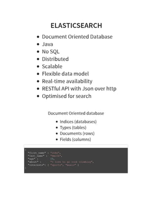 11/ Elasticsearch customer case @ OPEN'16