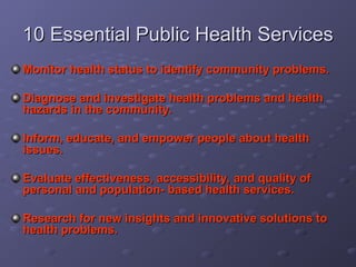 The Impact of Epidemiology on Public Health: Core Functions and Study ...