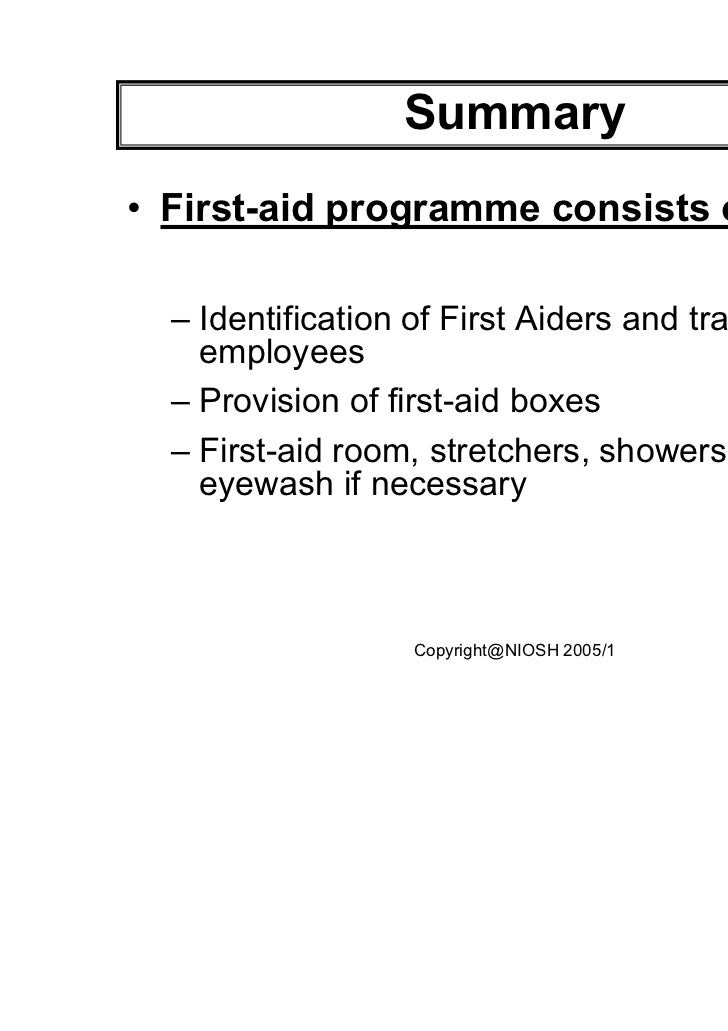 11 first aid revised