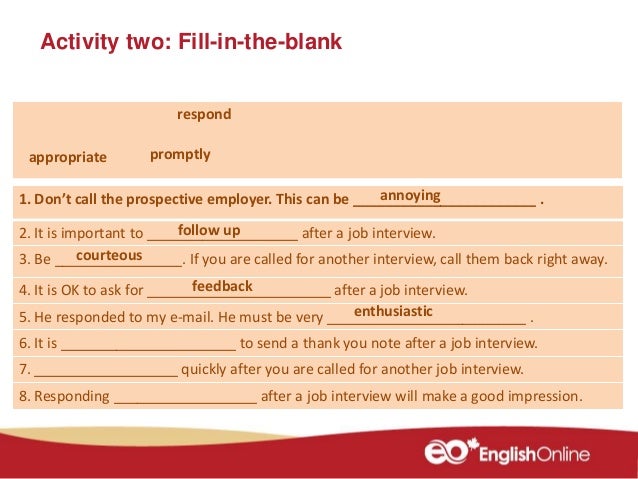 follow up interview call