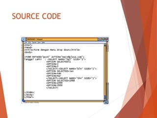 SOURCE CODE
 