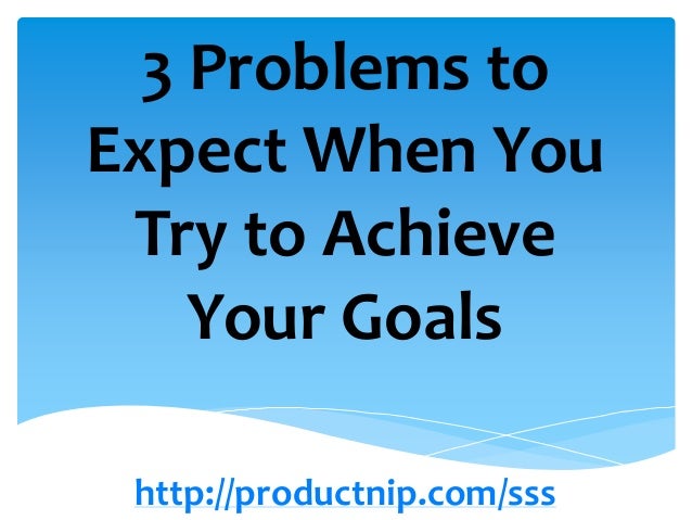 What Are The Problems With Goals? – ENBS