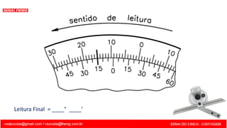 Leitura Final = ____° ____’
 