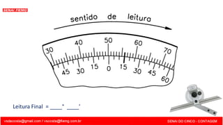 Leitura Final = ____° ____’
 