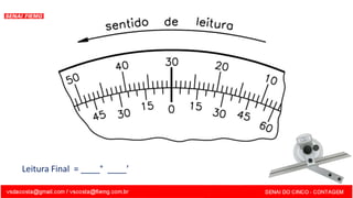 Leitura Final = ____° ____’
 