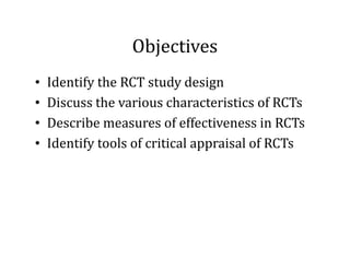 randomized clinical trials I | PDF