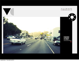 quarta-feira, 11 de abril de 2012
 