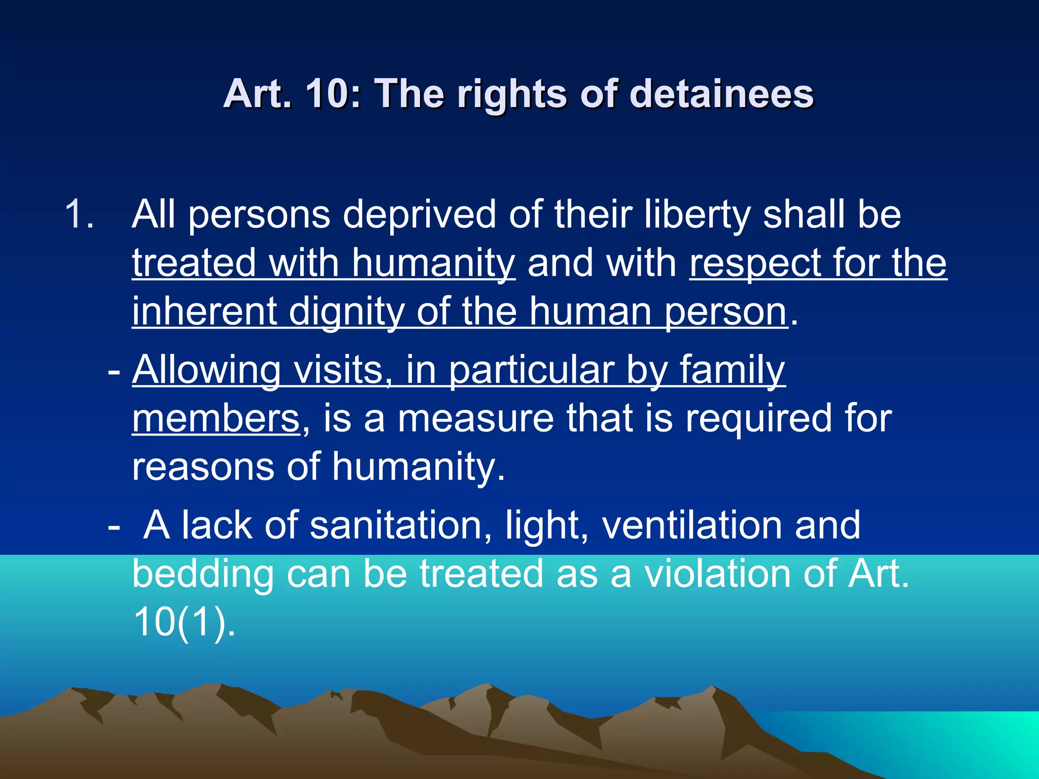 international human rights law | PPT