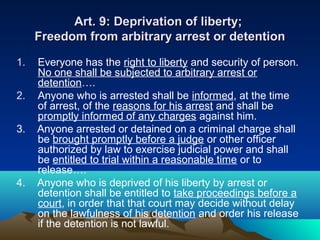 international human rights law | PPT