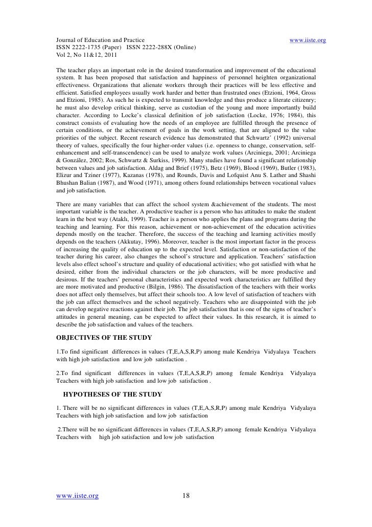 Research studies on job satisfaction of teachers image