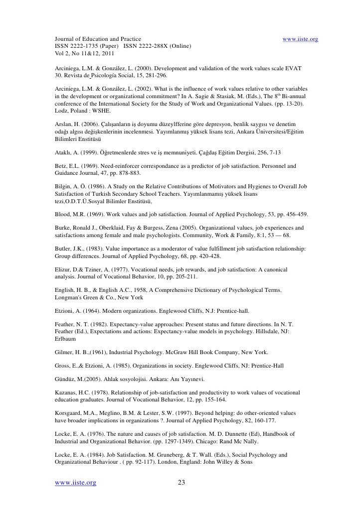 Job satisfaction of secondary school teachers thesis image