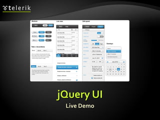 jQuery UI Live Demo 