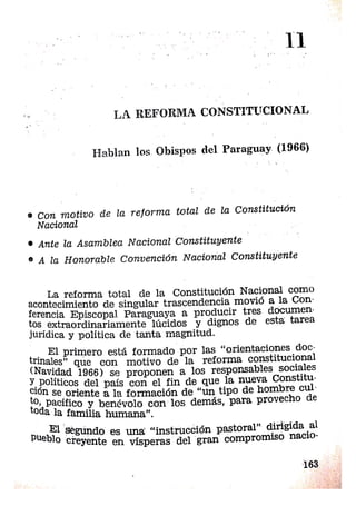 11- La Reforma Constitucional.