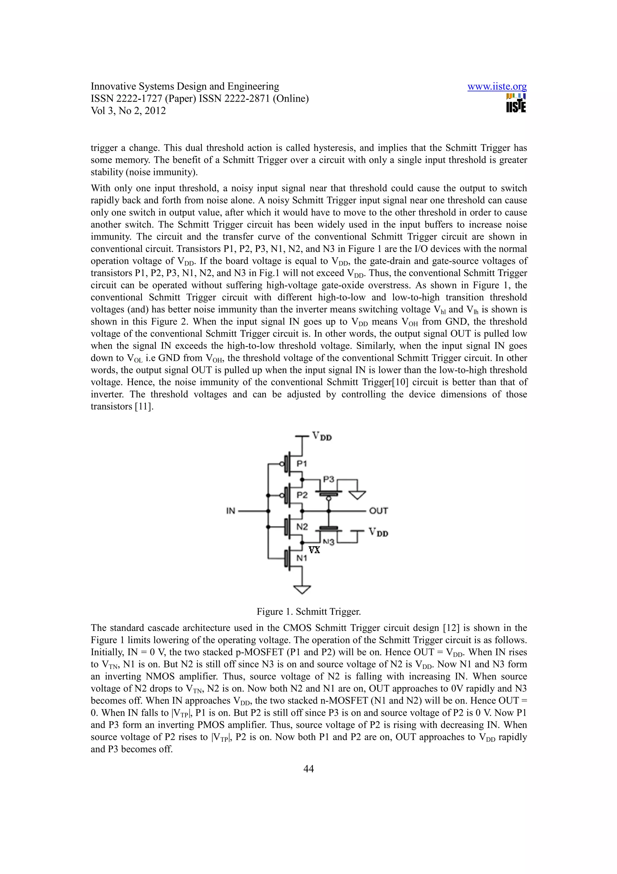 11.low power schmitt trigger | PDF