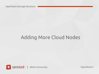 Mastering OpenStack - Episode 11 - Scaling Out | PDF | Cloud Computing ...