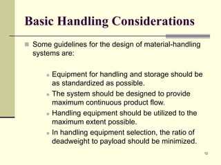11 material handling | PPT