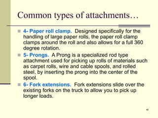 Paper Attachment Methods 11 material handling | PPT