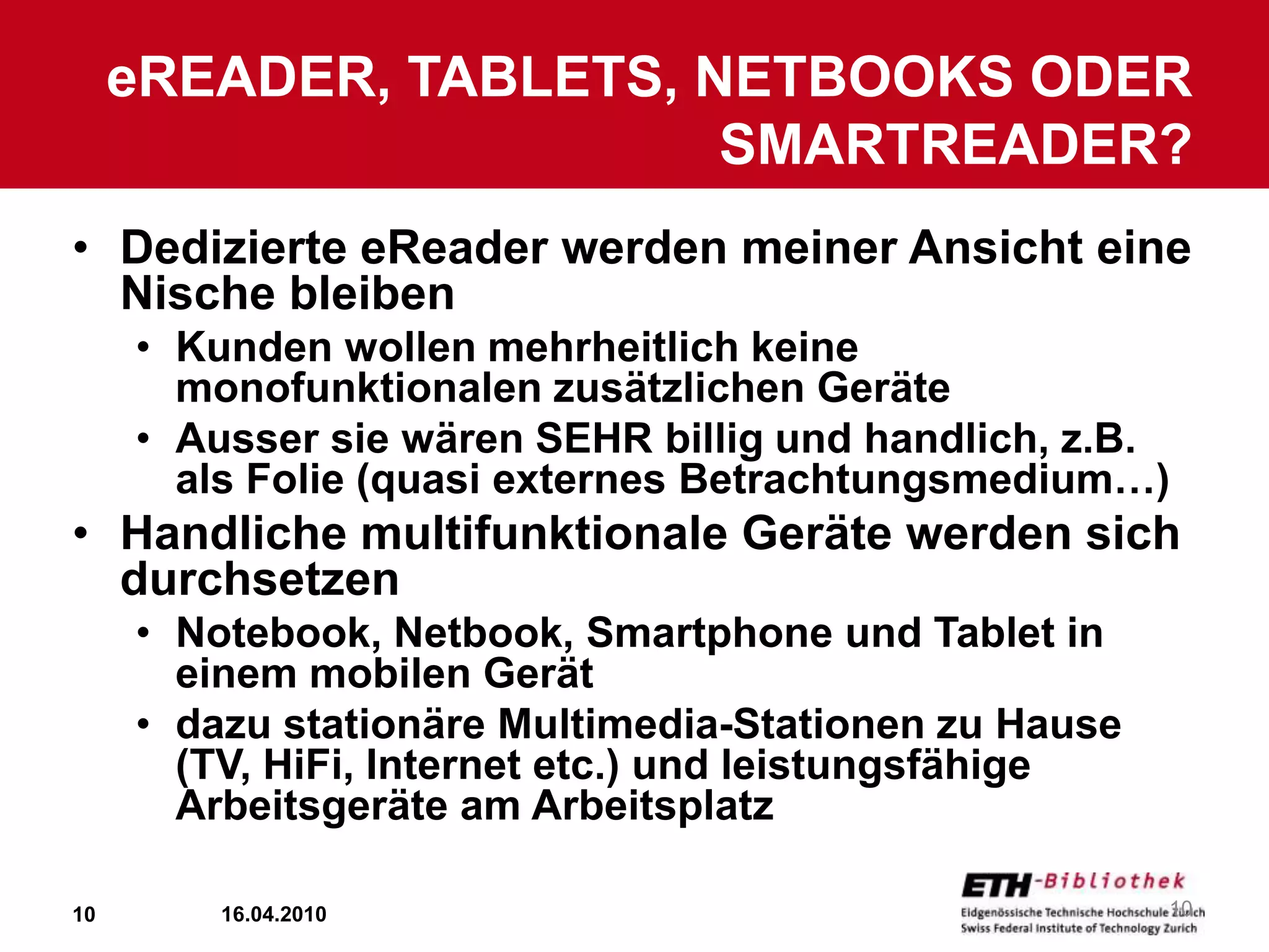 Auch für eBooks…