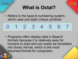 11 octal number system | PPTX