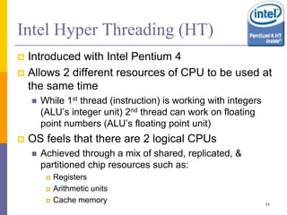 CPU Performance Enhancements | PPTX