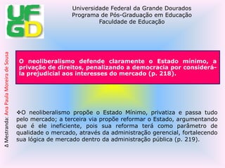 Peroni - A democratização da educação