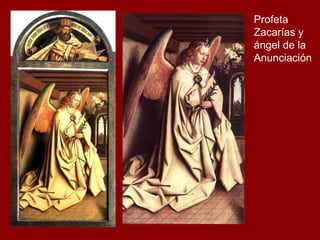 Profeta
Zacarías y
ángel de la
Anunciación
 