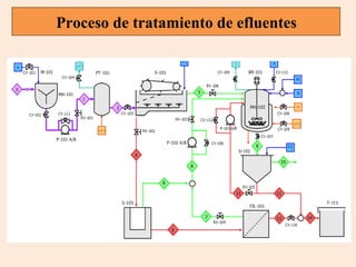 Proceso de tratamiento de efluentes

 