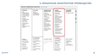 @pmBDSM
9. НЕРЫНОЧНОЕ КОНКУРЕНТНОЕ ПРЕИМУЩЕСТВО
60
 